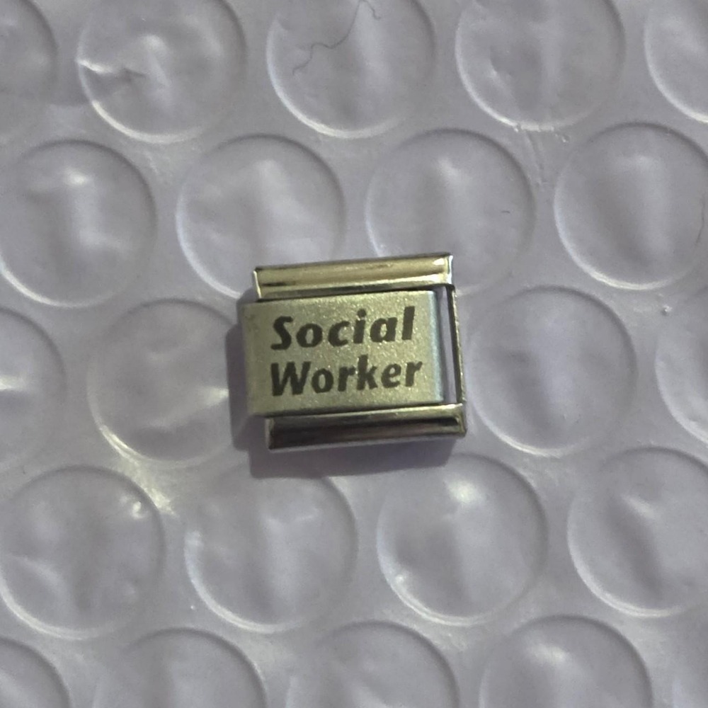 Social Worker 9mm Italian Charm